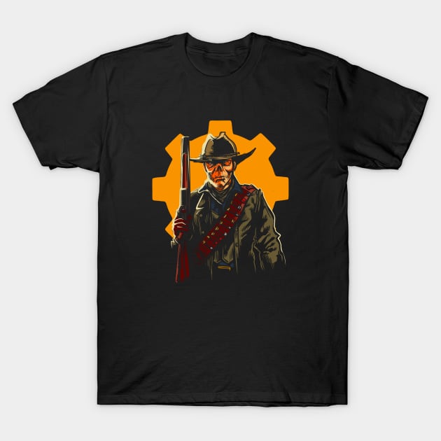 Red Dead Ghoul T-Shirt by AndreusD